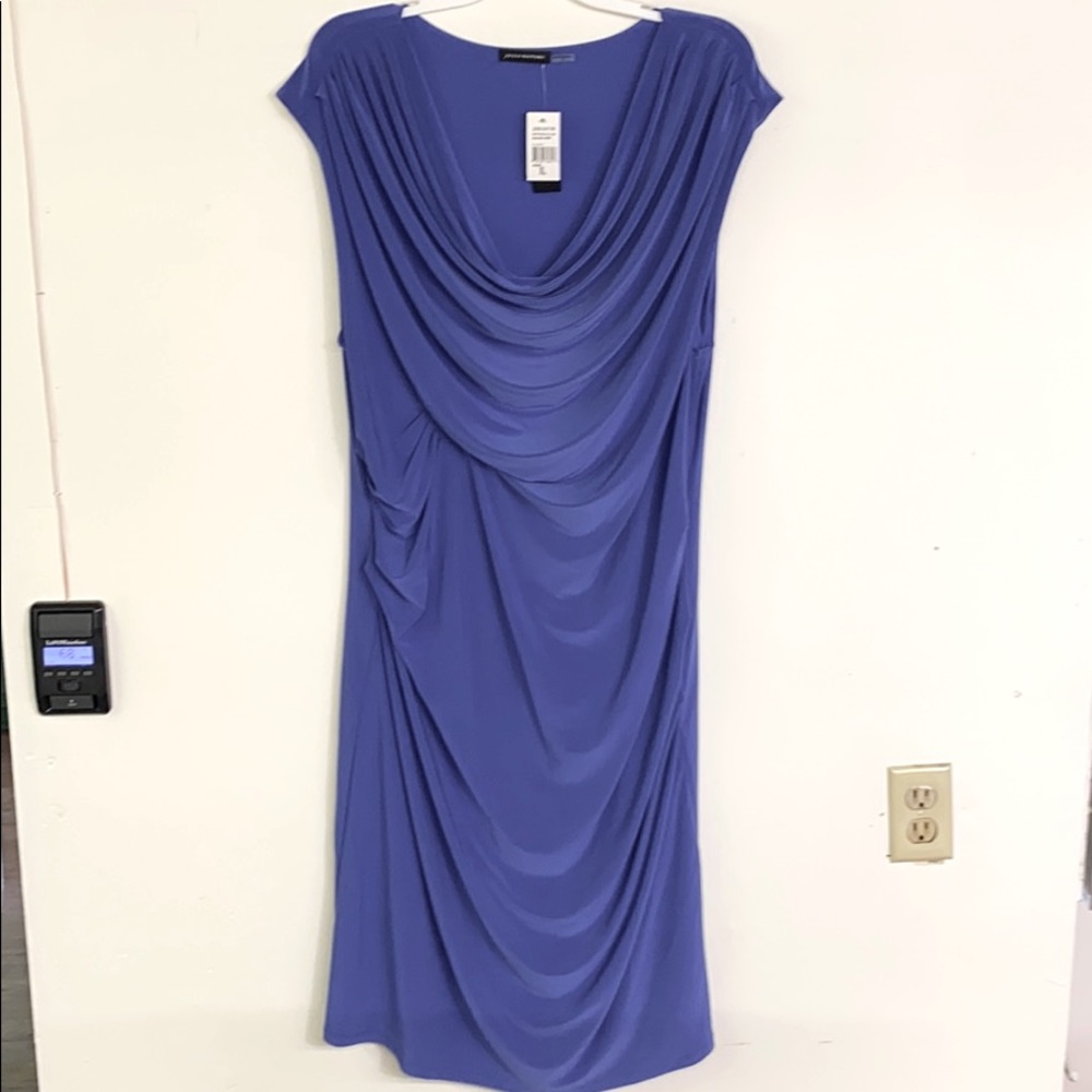Josie Natori Purple dress